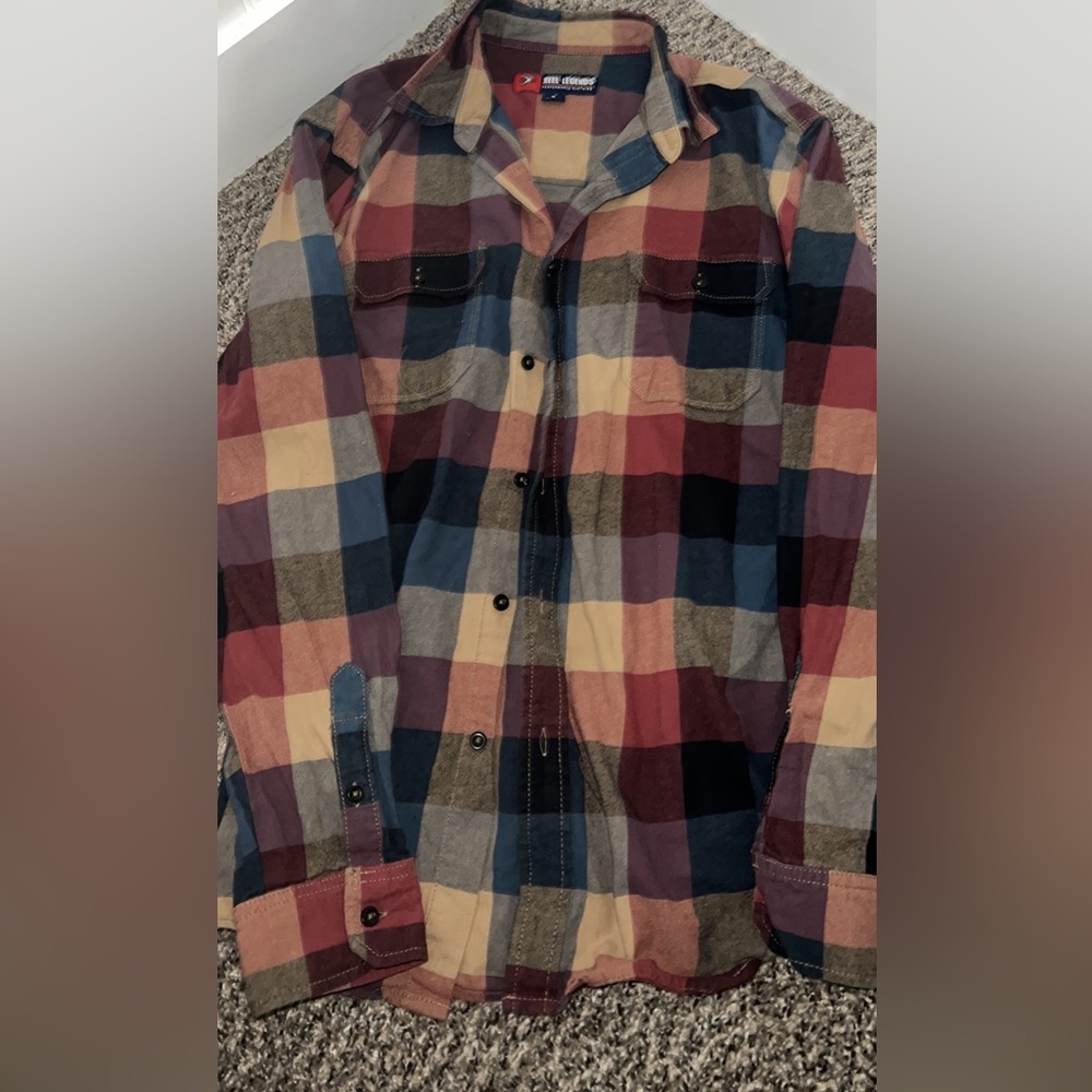 Multi colored Plaid shirt